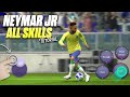 eFootball™ 2024 Mobile | Neymar Jr All Skills Tutorial (Classic Control)