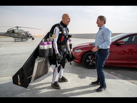 Drag Race -  Jaguar XJR vs High Flying Jetman