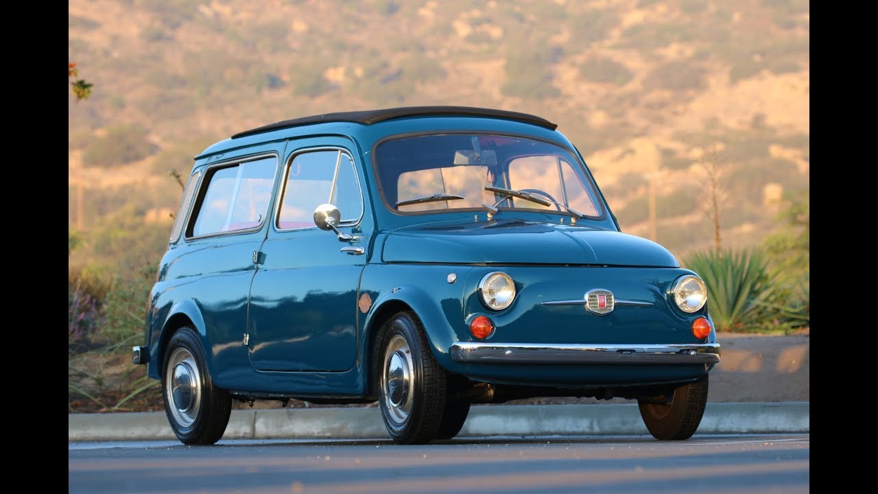 Icon 1966 600 Giardinetta Derelict Fiat EV thumnail