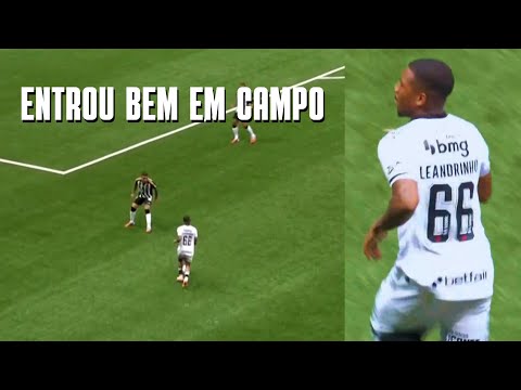 LEANDRINHO VOLTOU A RECEBER MINUTAGEM APÓS MUITOS JOGOS | Leandrinho vs Atlético-MG