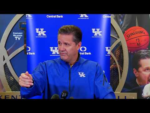 Kentucky Wildcats TV: Coach Calipari - Pre-Louisville Press Conference