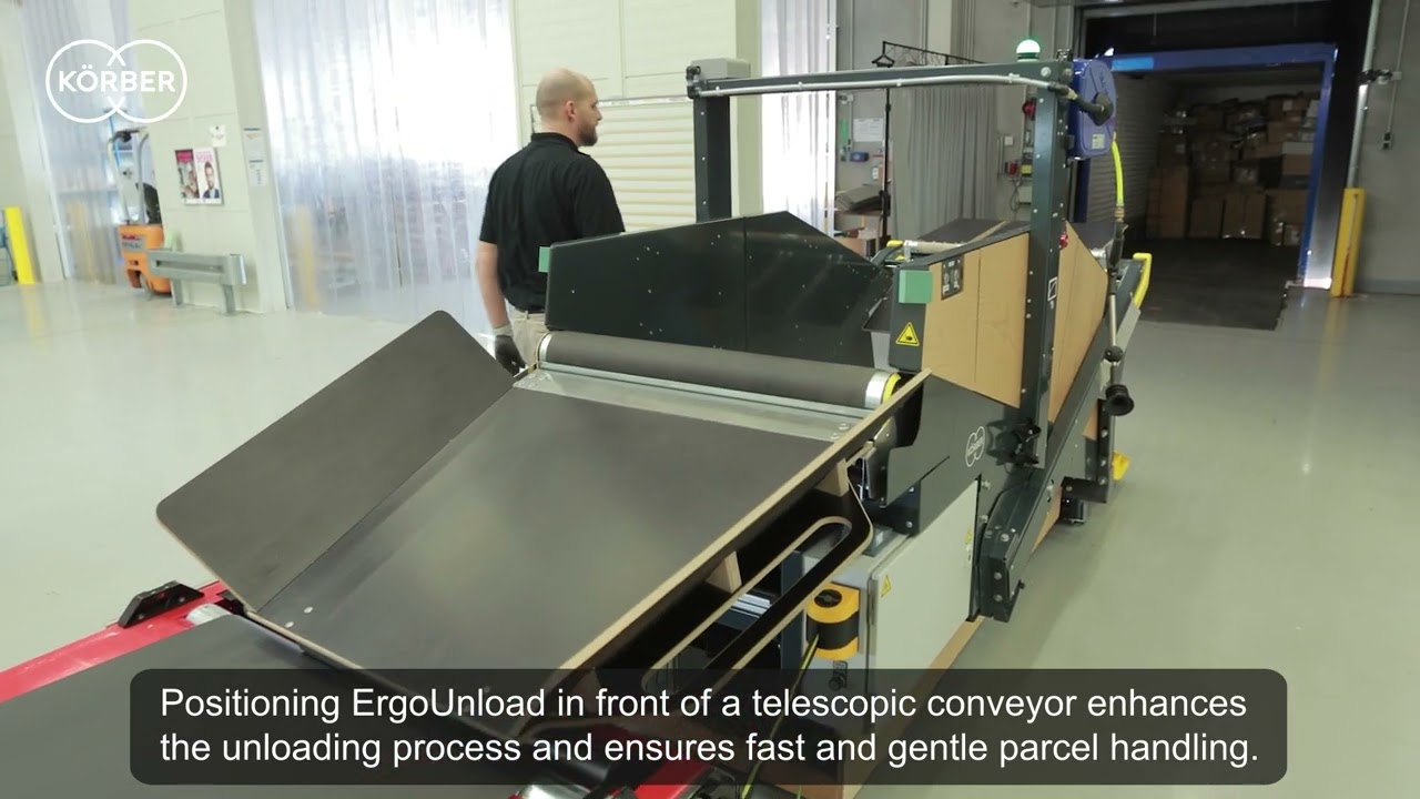 Körber ErgoUnload Parcel Unloading System