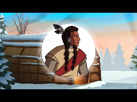 Una misión a los indígenas estadounidenses: Los indios Delaware escuchan el Evangelio