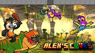 ⁣ALEX'S CAVES - The Primordial Caves! (Underground Dinosaur World)