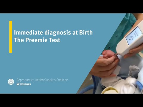 Immediate diagnosis at Birth - The Preemie Test