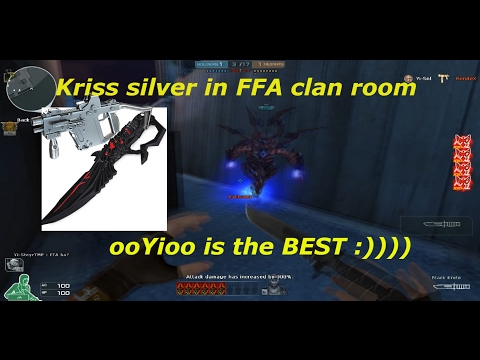 Crossfire NA 2.0: Kriss super V - Silver in HMX with my clan FFA room Gameplay