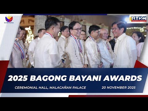 2025 Bagong Bayani Awards 11/20/2025