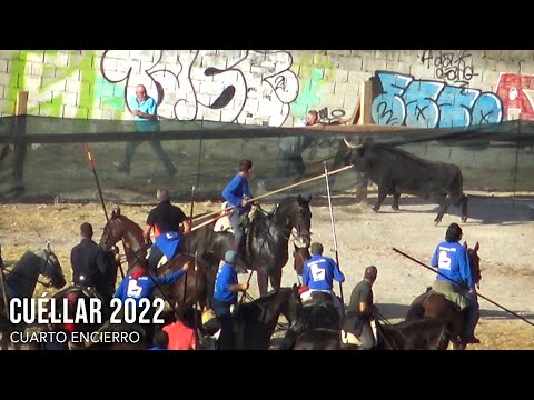 Peligro en la Valla con el Toro Bravo Cuéllar 2022