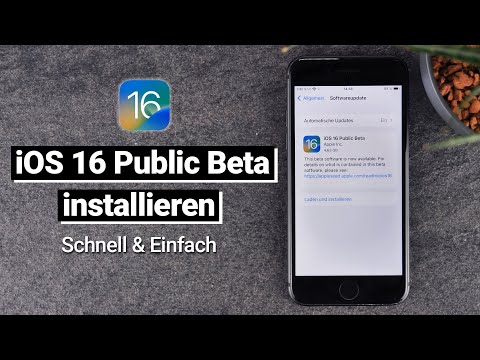 iOS 16 Public Beta installieren auf iPhone & iPad [Schnell & Einfach] Deutsch