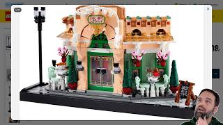 LEGO Icons French Café ... facade? Official reveal & 1st impressions | $80 USD 1101 pcs 10362