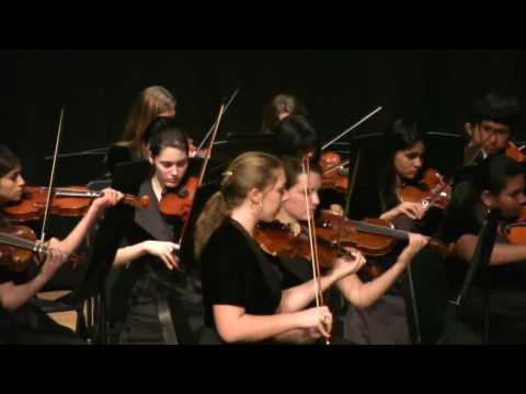 Milton High School Concert Orchestra - Parade of the Wooden Soldiers - Winter Concert 12/8/2009