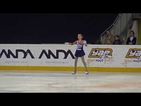 2017 Santa Claus Cup : Anita STRAUB(HUN) - FS CUBS GIRLS ISU 9, Free skating