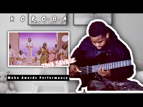 Tiwa Savage | Koroba | Mobo Awards Performance | Bass Cover | 🎧 |