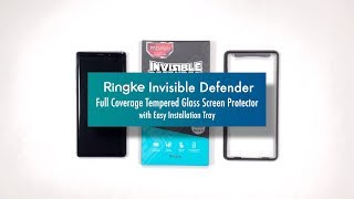 Ringke ID Glass 0.33mm Samsung Galaxy Note 9 Zwart Screen Protectors