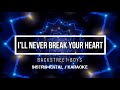 BACKSTREET BOYS I Ll Never Break Your Heart Karaoke Instrumental W Back Vocals