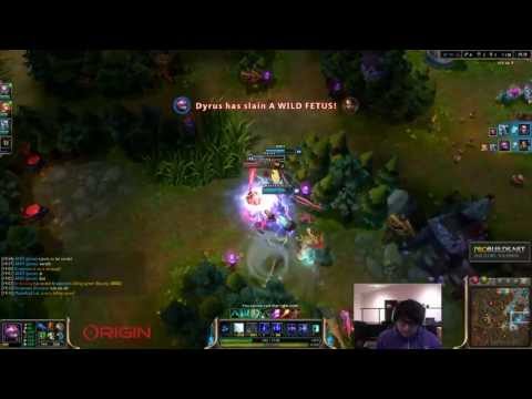 TSM Dyrus - Ap Kennen vs Nidalee top «Beast» [Sounds lag]