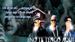 Daddy Yankee ft Jomar, Arcangel-No Te Tengo Aqui Remix reggaeton Romantico 2011