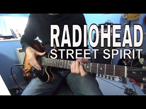 Radiohead - Street Spirit (Fade out) - guitar lesson / tutorial