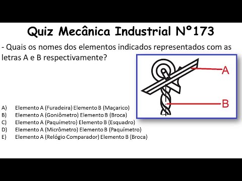 Quiz Mecânica Industrial - Vídeo