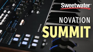 Video thumbnail for Novation Summit Synthesizer Demo — Daniel Fisher by Sweetwater