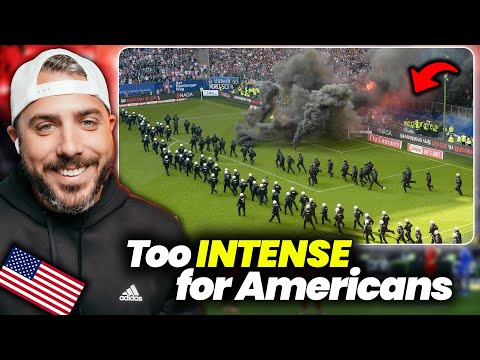 American Reacts to INSANE German Football Fans 🇩🇪