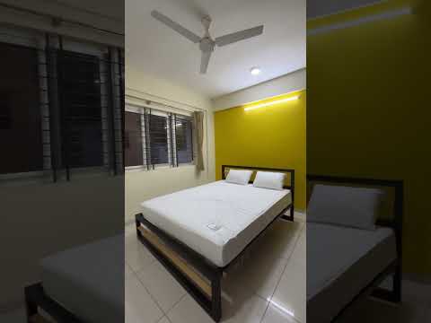Video thumbnail for A303: Fully Furnished 1 BHK Flat For Rent In Mahadevpura | Kots Trois