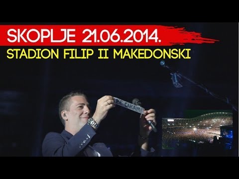Željko Joksimović - Ljubavi [Live] // Skoplje 2014 - Stadion Filip II Makedonski