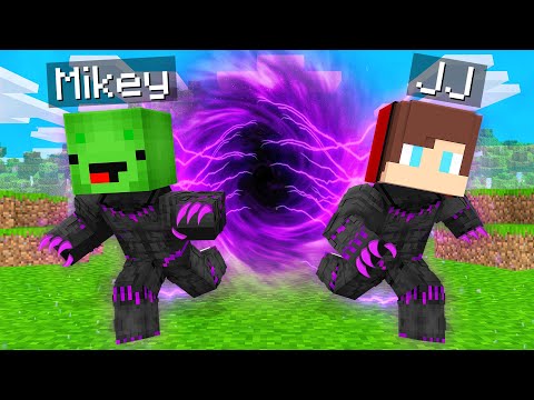 Paper - Mikey and JJ Became BLACK PANTHERS in Minecraft (Maizen)