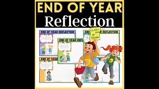 End Of Year Reflection Questions Writing Prompts Google Slides