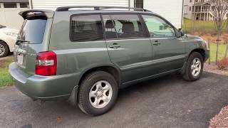 Toyota Highlander 2007 Check Engine VSC TRAC Light - Solved