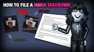 How to take down STOLEN CLOTHES in roblox (HOW TO FILE A DMCA TAKEDOWN!!) ROBLOX 2024