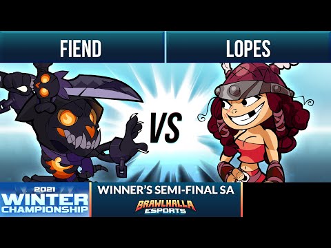 Fiend vs Lopes - Winner's Semi-Final - Winter Championship 2021 - SA 1v1