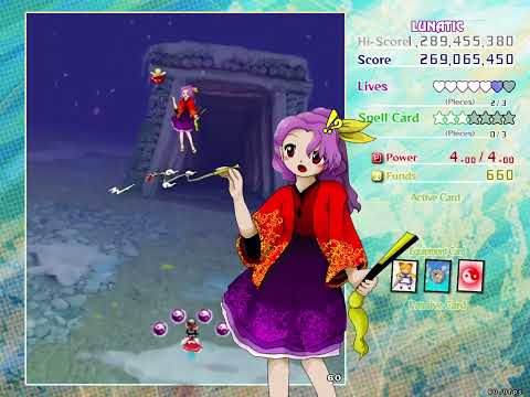 Touhou 18 - Unconnected Marketeers - Lunatic 1cc - Reimu