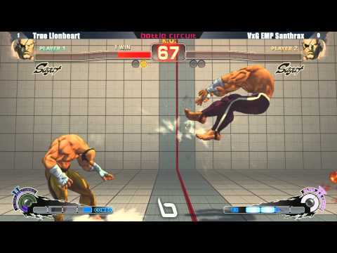 SSF4 AE2012 Winners Finals True Lionheart vs VxG EMP Santhrax - Next Level Battle Circuit #3