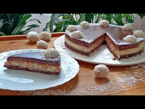 Bounty Cake! Easy cake without baking