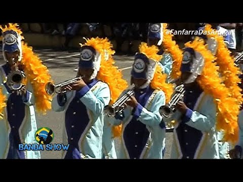 Fanfarra FAMUSSE  no concurso de Bandas e Fanfarras de Camaçari - CINFANCAM