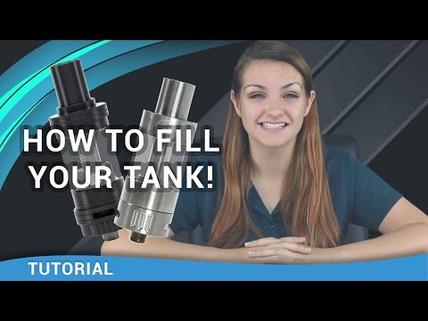 Part of a video titled Beginner Vaper Tutorial: How to Fill a Vape Tank - ecsupplyinc.com