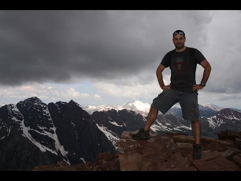 Climbing Pyramid Peak