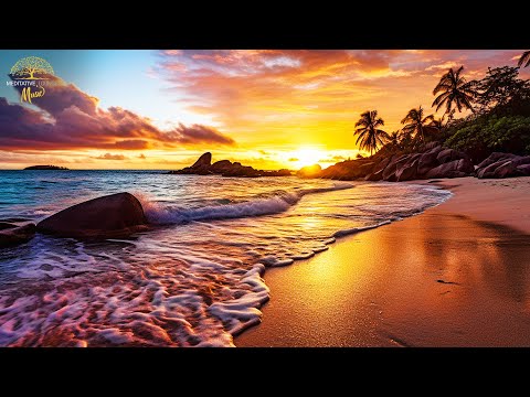 Entspannende Einschlafmusik mit Meeresrauschen - nach 30 Minuten Tiefschlaf