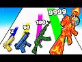 MAX LEVEL FIREPOWER GunSpin Run 2048