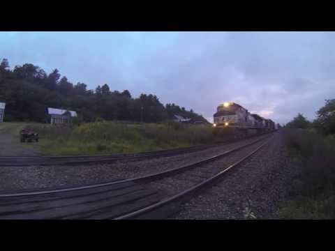 Early morning freight train (CP 930)