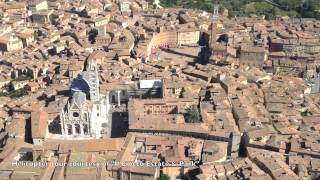 Renaissance Tuscany from the sky...
