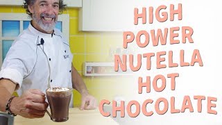 How To Brew Up High Power or High Octane Nutella Hot Chocolate - Recipe