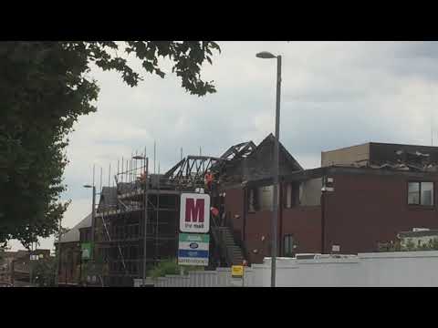 Aftermath Walthamstow Mall Fire