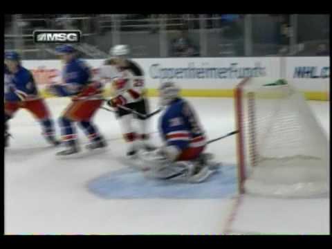 Henrik Lundqvist robs Mike Mottau 2-6-10
