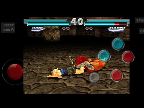 Tekken Tag Tournament Arcade King Figure Four Leg Lock on Xiaoyu 5 Slowmo Ryona