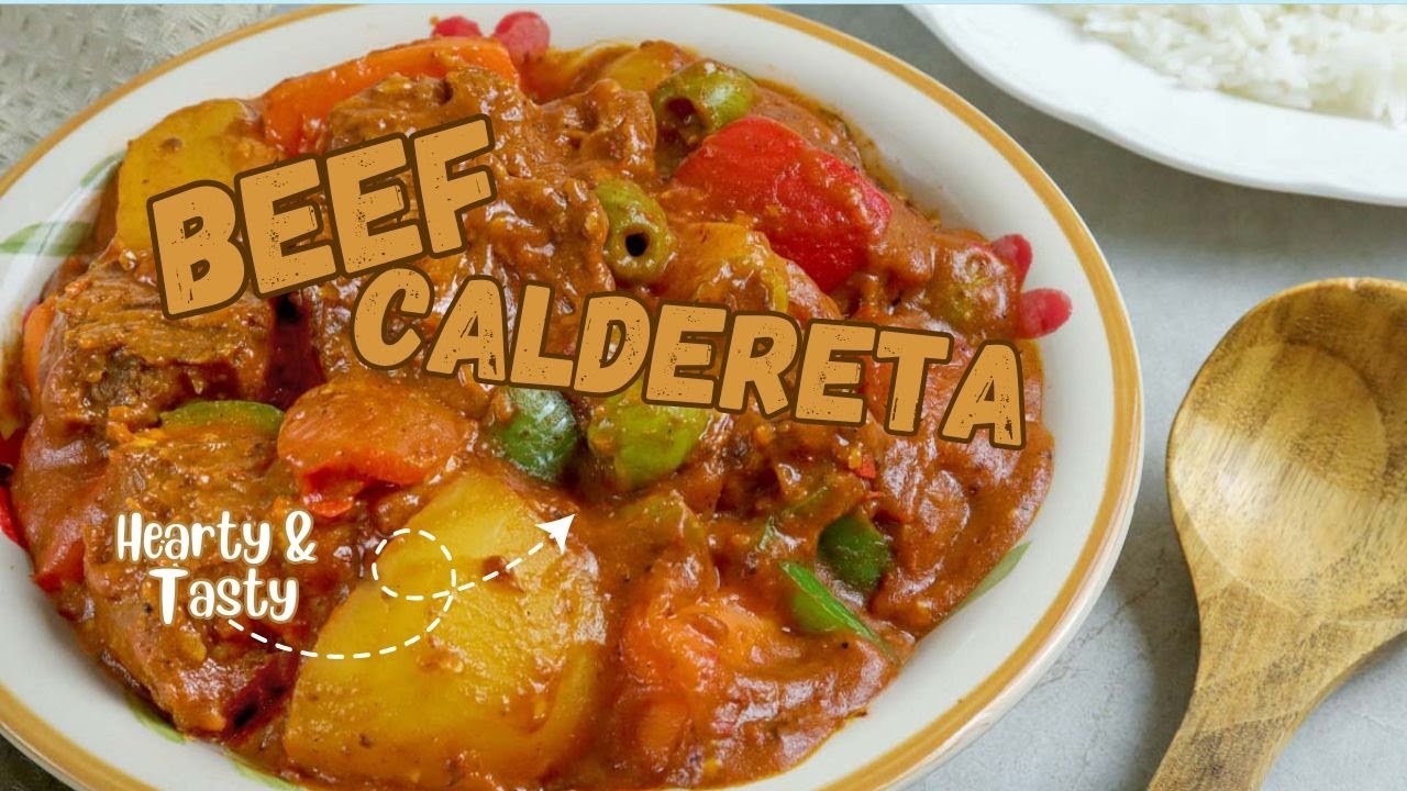Beef Caldereta | Kalderetang Baka