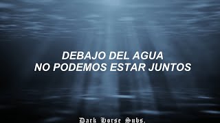 under the water - aurora // letra español