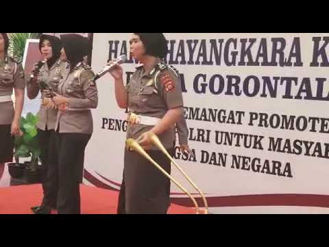 Lagu generasi milenial/ polwan-polwan cantik bersuara merdu/Grup Camar bharanita voice