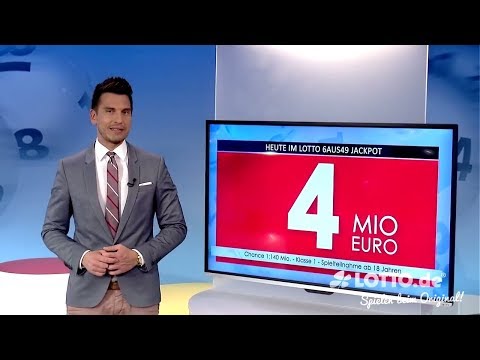 Drawing of the lottery numbers from May 30, 2018